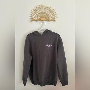 White fox offstage hoodie volcano